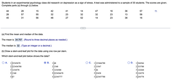 students in an experimental psychology class did research on depression