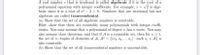 ### Algebraic and Transcendental Numbers

A real number \( s \) that is irrational is called **algebraic** if it is the root of a polynomial equation with integer coefficients. For example, \( s = \sqrt{2} \) is algebraic since it is a root of \( x^2 - 2 = 0 \). Numbers that are irrational but not algebraic are called **transcendental**.

#### Exercises:

**(a) Show that the set of all algebraic numbers is countable.**
- **Hint**: Show that there are countably many polynomials with integer coefficients. You may assume that a polynomial of degree \( n \) has \( n \) roots. You may also assume class theorems, and that if \( A \) is a countable set, then for \( n \geq 1 \), the set of \( n \)-tuples of elements of \( A \), \( A^n = \{ (a_1, a_2, ..., a_n) : \text{each } a_j \in A \} \) is also countable.

**(b) Show that the set of all transcendental numbers is uncountable.**