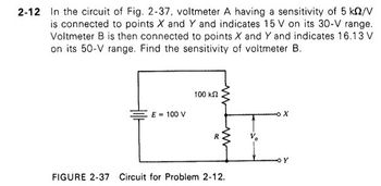 Answered: 2-12 In The Circuit Of Fig. 2-37,… | Bartleby