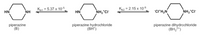 Koy = 5.37 x 105
Koz = 2.15 x 10
HN
NH,"CI
"CI'H,N
NH, "CI
HN
NH
piperazine
(B)
piperazine hydrochloride
(BH")
piperazine dihydrochloride
(BH, ")
