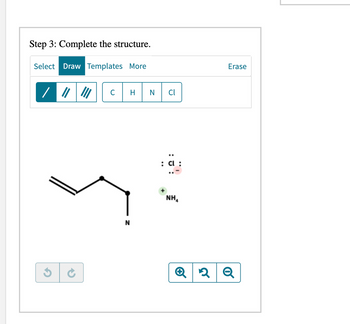 Draw the structures for hydroxylamine hydrochloride and ammonium