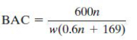 600n
ВАС
w(0.6n + 169)
