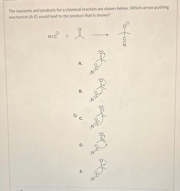 Answered: The Reactants And Products For A… | Bartleby