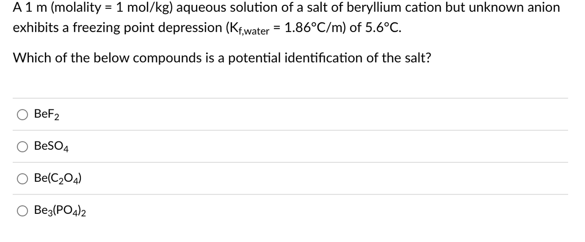 beryllium(II) cation, Be