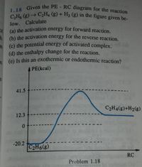 Answered 16 g C2H4 g H2 g in the bartleby