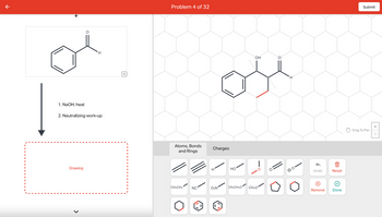 Answered: 1. NaOH, Heat O Drawing 'H 2.… | Bartleby