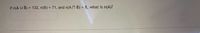 If n(A U B) = 132, n(B) = 71, and n(AN B) = 8, what is n(A)?
%3D
%3D
