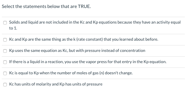 Answered Select the statements below that are bartleby