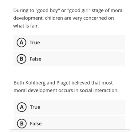 piagets moral stages