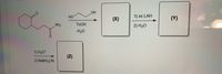 OH
но
1) xs LAH
(X)
(Y)
NH2
TSOH
2) H2O
-H20
1) H30*
(Z)
2) NABH3CN
