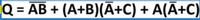 Q = AB + (A+B)(Ā+C) + A(Ã+C)
