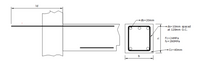 Id
db=20mm
ds=10mm spaced
at 120mm 0.C.
fc-24MPA
fy=290MPA
Cc=40mm
