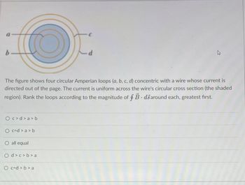 Answered: B The Figure Shows Four Circular… | Bartleby