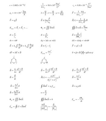 Answered: 2. Using the equation sheet, write the… | bartleby