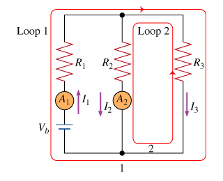 Loop 1
Loop 2
R1
R2
R3
(A1
(A2
Vp
1
