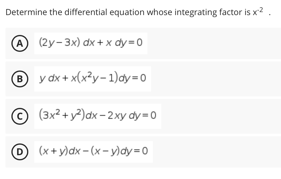 Answered Determine The Differential Equation Bartleby