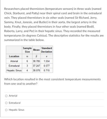 Answered: Thermistors measure temperature, have a…