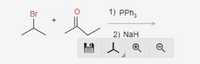 Br
1) PPh;
2) NaH
