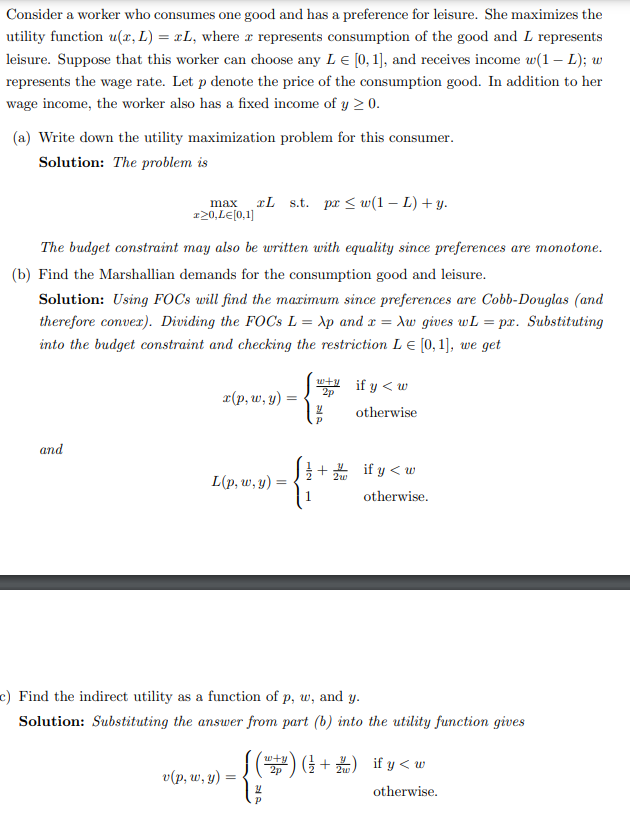 Solved 1) Consuming a good generates * a) Bad b) Utility c)