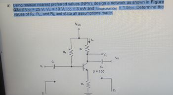 Solved Q3 [25 marks] Consider the network shown in Fig. Q3.