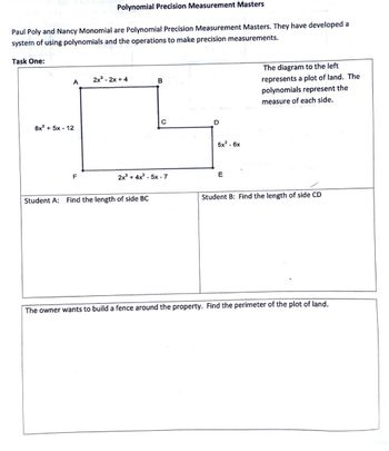 Answered: Paul Poly And Nancy Monomial Are… 