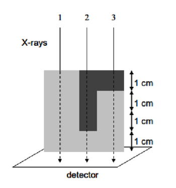 X-rays
1
2
detector
3
1 cm
1 cm
1 cm
1 cm