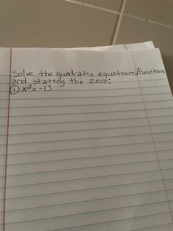 Answered: Solve The Quadratic Equations/functions… | Bartleby