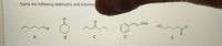 **Title: Naming Aldehydes and Ketones**

**Objective:** Identify and name the following aldehydes and ketones.

**Chemical Structures:**

1. **Structure A:**
   - Linear structure with a ketone group.
   - Hexan-2-one: A six-carbon chain with a ketone group on the second carbon.

2. **Structure B:**
   - Cyclic structure with a ketone group.
   - Cyclohexanone: A six-carbon ring with a ketone group.

3. **Structure C:**
   - Linear structure with a ketone group in the middle.
   - Pentan-3-one: A five-carbon chain with a ketone group on the third carbon.

4. **Structure D:**
   - Contains a benzene ring and an aldehyde group.
   - Cinnamaldehyde: Aromatic aldehyde with a carbon-carbon double bond and an aldehyde group.

5. **Structure E:**
   - Linear structure with an aldehyde group.
   - 4-Hydroxybutanal: A four-carbon chain with a hydroxyl group on the fourth carbon and an aldehyde group.

**Notes:**
- Aldehydes contain a carbonyl group (C=O) with at least one hydrogen attached directly to the carbonyl carbon.
- Ketones contain a carbonyl group (C=O) with two alkyl or aryl groups attached to the carbonyl carbon.
- Naming involves identifying the longest carbon chain containing the carbonyl group and determining the position of the carbonyl carbon.