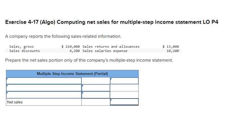 What is a multiple-step income statement?