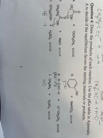 Answered: =C H-H CH₂C=C-HH-O: Question 4: Draw… | bartleby