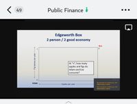 K 49
Public Finance
Edgeworth Box
2 person / 2 good economy
Eve
O'
At "v", how many
apples and figs do
Adam and Eve
consume?
昆达185152081414 呂洪澳Teadher,我束
困 的直播理。為貼雙!
Adam
Apples per year
EIN 195152081501: BIMTeacher. HR
国關的直指世。為你貼號!
Fig leaves per year
