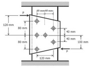 Answered: The plate shown in the figure is… | bartleby