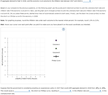 Answered: 1. Aggregate demand, aggregate supply,… | bartleby