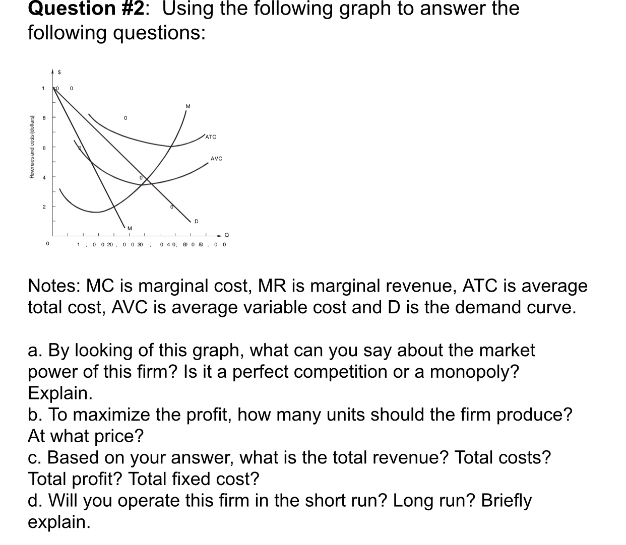 Solved Look at the graph and answer the following question.