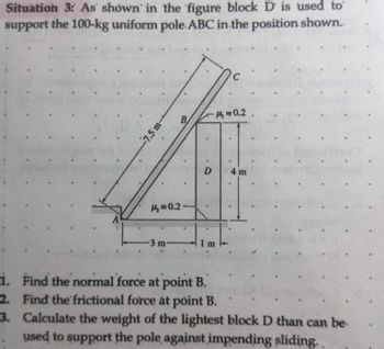 Answered: Situation 3: As Shown In The Figure… | Bartleby