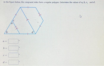 Answered: In The Figure Below, The Congruent… | Bartleby