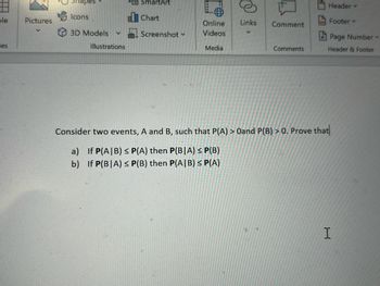 Answered: Consider Two Events, A And B, Such That… | Bartleby