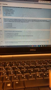 X FINAL EXAM APRA SEMESTER-II m
sct.edu.om/elearning/mod/quiz/attempt.php?attempta
lah - Elearning
If a new partner pays his share of goodwll In cash? Which method is appled in the treatrnent of goodwll?
O a Premium method
of
O b. Average profit method
Oc Super profit method
e d. Revaluation method
Clear my choice
All and Taminm startod a partnership business on Ist April 2018 with capitals of OMR 600,000 ona OMR 140,000 respectively. ll
introduced OMR 100,000 as additional capitol on Ist October 2019. interest on copital isto be allowed at 10% per annum. Calculate the
Interest on oapital payable to Ali for the year ending 31st March 2019?
ut of
O a All OMR67500
O b. All OMR 65,000
OC AI OMR 60,000
O d. None ot these ore corrent
E18
Intorest on pothes capital is colculaed on thep
Oo. Opening balance of tapital only
Oh Closing balance ol capitol only
O C Opening balance of copixal and additionalcapital introduced during the year
O d. Average Copitol
X, Y gnd 7 are sharing pinrn the rutio of 2/5: 2/6 16.Forther 2retltna.fom bosiness ond his shcre was purchosed equally by X and Y.
The new btofiL sharing rahe ehglf be.
hon 19
Vod bule
AFR 10 a E A
ALL
F7
144
F6
FS
F4
FS
F2
%
5 0
67
%23
3 r
2r
R
G
HI
DI
BY
ce
Alt
03 3
