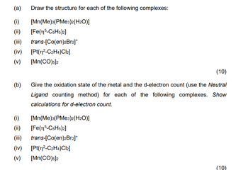 Answered a Draw the structure for each of the bartleby