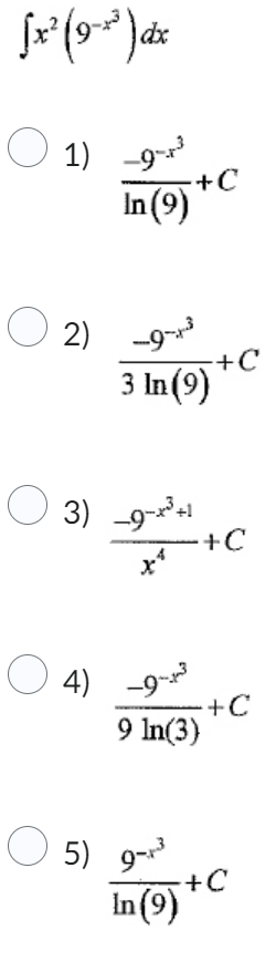 Answered X 9 Dx 1 9 In 9 O 2 C 9 Bartleby