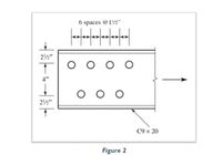 6 spaces @1½"
22"
ооо о
4"
ооо
2½"
C9 × 20
Figure 2
-
