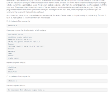 set assignment synonym