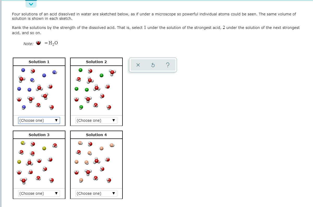 answered-four-solutions-of-an-acid-dissolved-in-bartleby