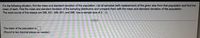 For the following situation, find the mean and standard deviation of the population. List all samples (with replacement) of the given size from that population and find the
mean of each. Find the mean and standard deviation of the sampling distribution and compare them with the mean and standard deviation of the population.
The word counts of five essays are 506, 621, 549, 601, and 586. Use a sample size of 2.
The mean of the population is
(Round to two decimal places as needed.)
