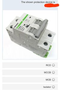 Isolator
MCB
MCCB
RCD
BIE
Noark
D 20A
480Y/277V
50/60Hz
5000A E355391
CAUS
us
D-OFF
C
D-OFF
The shown protection device is