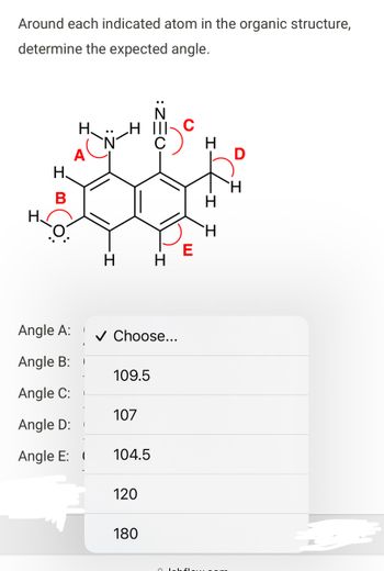 Answered: Around Each Indicated Atom In The… | Bartleby