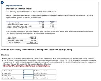 Answered: Benton Corporation Manufactures… 