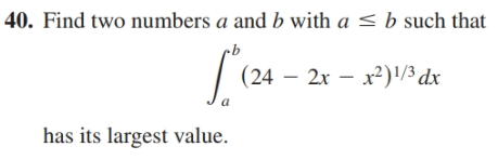 Answered: 40. Find Two Numbers A And B With A