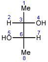 Ме
2
3
H.
4
OH
HỖ
6
7.
Me
8
