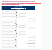 During the year, $70 of common stock was issued in exchange for plant assets. No plant assets were sold in 2020.
Prepare a statement of cash flows using the direct method. (Show amounts in the investing and financing sections that decrease cash flow
with either a - sign e.g. -15,000 or in parenthesis eg (15,000),)
WATERWAY COMPANY
Statement of Cash Flows
(Direct Method)
2$
